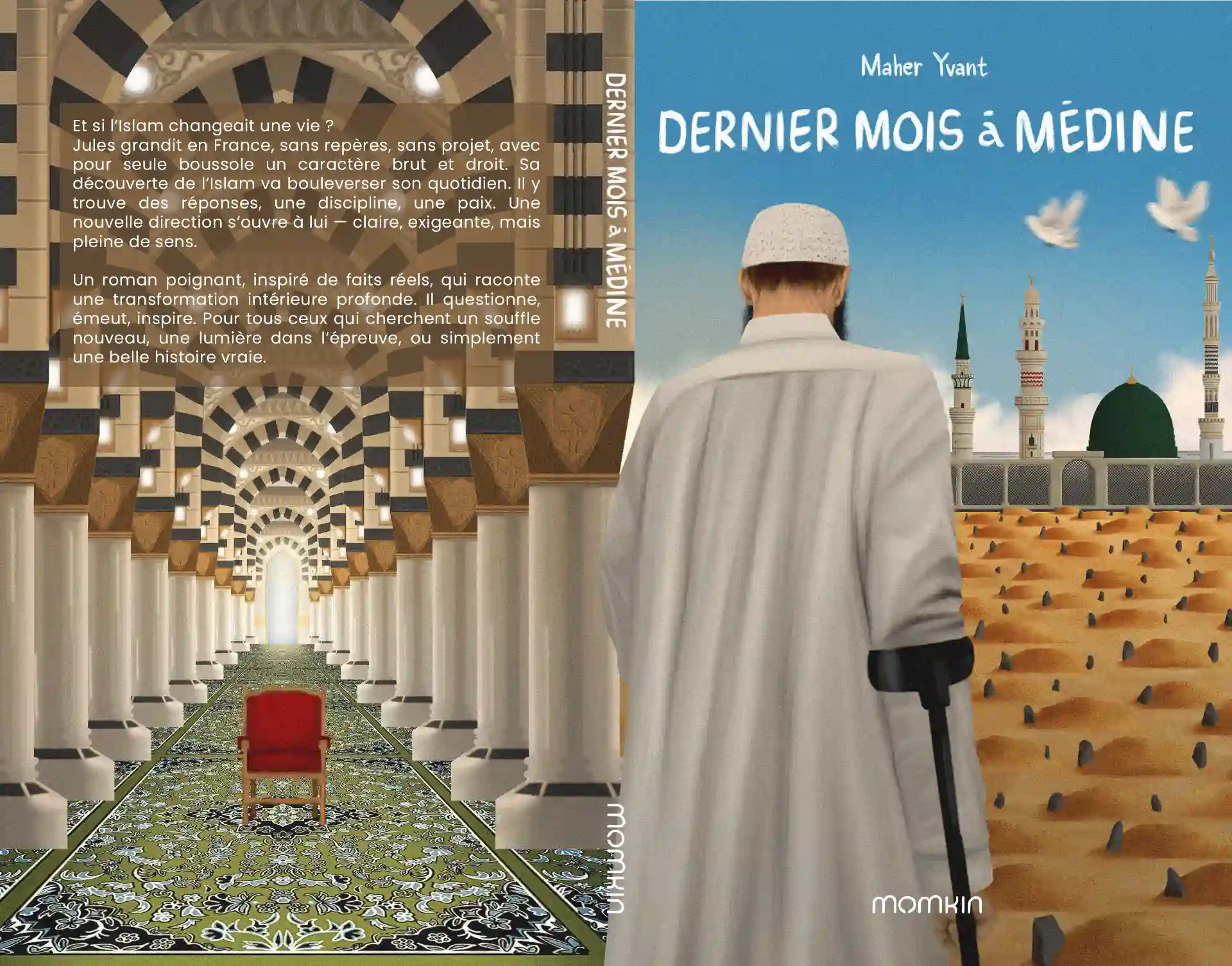 Dernier Mois À Médine : Tiré D'Une Histoire Vraie Et Poignante 5 Couverture Du Livre Dernier Mois À Médine